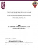 EMPRESAS NORTEAMERICANAS CON PRESENCIA EN MEXICO