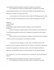 Evaluacion del proceso. Página 1