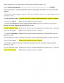 Examen de diagnóstico. Programación Básica / Programación estructurada