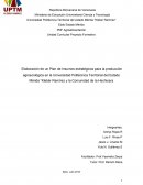 Elaboración de un Plan de Insumos estratégicos para la producción agroecológica en la Universidad Politécnica Territorial del Estado Mérida “Klebér Ramírez y la Comunidad de la Hechicera