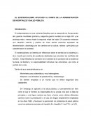 EL EXISTENCIALISMO APLICADO AL CAMPO DE LA ADMINISTRACIÓN DE HOSPITALES Y SALUD PÚBLICA