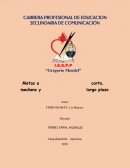 Metas a corto, mediano y largo plazo