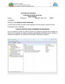 AUDITORÍA DE BASE DE DATOS