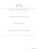 Bilingüismo y educación