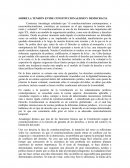 Sobre la tensión entre constitucionalismo y democracia