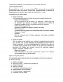 LOS GASTOS DEL GOBIERNO Y SU INFLUENCIA EN EL PBI PERUANO: 2010-2019
