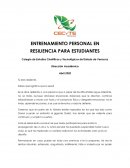 ENTRENAMIENTO PERSONAL EN RESILIENCIA PARA ESTUDIANTES