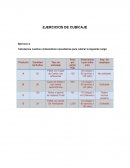EJERCICIOS DE CUBICAJE
