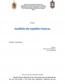 ANALISIS DE AQUILES NAZOA