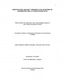 IDENTIFICACIÓN, ANALISIS Y DESARROLLO DE UN SISTEMA DE INFORMACIÓN PARA LA TIENDA DE MASCOTAS