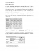 Normatividad Obligatoria Criterios Microbiológicos