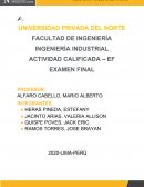 Actividad calificada – EF Seguridad y Salud