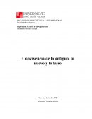 Experiencia y Crítica de la Arquitectura. Convivencia de lo antiguo, lo nuevo y lo falso