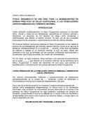 Proyecto de seguridad y salud