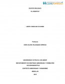 ESCRITO RELEXIVO “EL RESPETO”