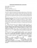 EXAMEN ESCRITO ANTROPOLOGÍA SOCIAL Y CULTURAL 2020