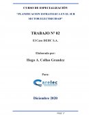 Planificacion estrategica en el sub sector electricidad