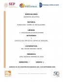 Ejercicio de centro de gravedad