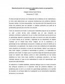 Reestructuración de la docencia matemática en la perspectiva científica