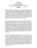 Actividad Envase y Embalaje