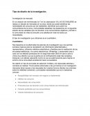 Tipos de diseño de investigación de mercados