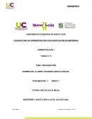 Administracion. Organizacion. Niveles organizacionales y la gestión administrativa
