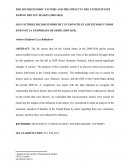 Socioeconomic impact in the united states during the flu season