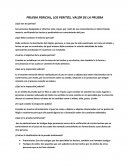 PRUEBA PERICIAL, LOS PERITOS, VALOR DE LA PRUEBA