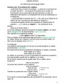 Los elementos del lenguaje lógico