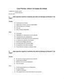 Caso Práctico: Liderar Un Equipo de trabajo