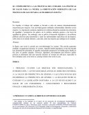 El complemento a las políticas del cuidado