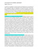 La familia y el matrimonio