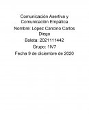 Comunicación Asertiva y Comunicación Empática