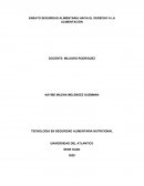 ENSAYO SEGURIDAD ALIMENTARIA HACIA EL DERECHO A LA ALIMENTACIÓN