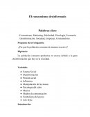 Consumismo Desinformado