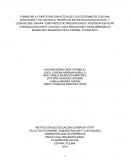 TRABAJO ODS SOCIAL LA VIOLENCIA ESCOLAR