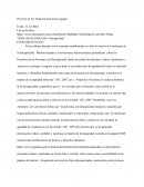 Proyecto de ley: Bitácora del proceso grupal. Discapacidad