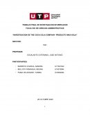 Investigacion de The Coca Cola Company