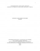 FUNDAMENTOS DE LA EDUCACIÓN A DISTANCIA CONTEXTO Y ACTORES EN LA EDUCACIÓN A DISTANCIA Y VIRTUAL