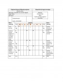Diagrama bimanual. Método propuesto. Disposición del lugar de trabajo