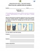 PRACTICAS DE LABORATORIO DE QUIMICA