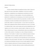 DERECHO INTERNACIONAL. Resumen