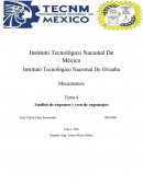 Analisis de engranajes y tren de engranajes