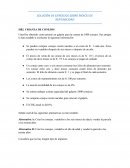 SOLUCIÓN DE EJERCICIOS SOBRE ÍNDICES DE RENTABILIDAD