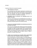 Actividad 1 Cuestionario emociones