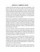 SOBRE EL VALOR