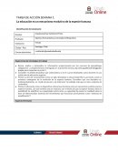 TAREA DE ACCIÓN SEMANA 1: