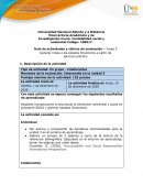 Guía de actividades y rúbrica de evaluación – Tarea 5 Generar notas a los estados financieros a partir de ejercicio práctico