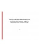El trastorno de Estrés post traumático, una consecuencia en soldados de guerra