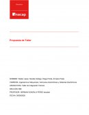 Propuesta de Taller Mecánico